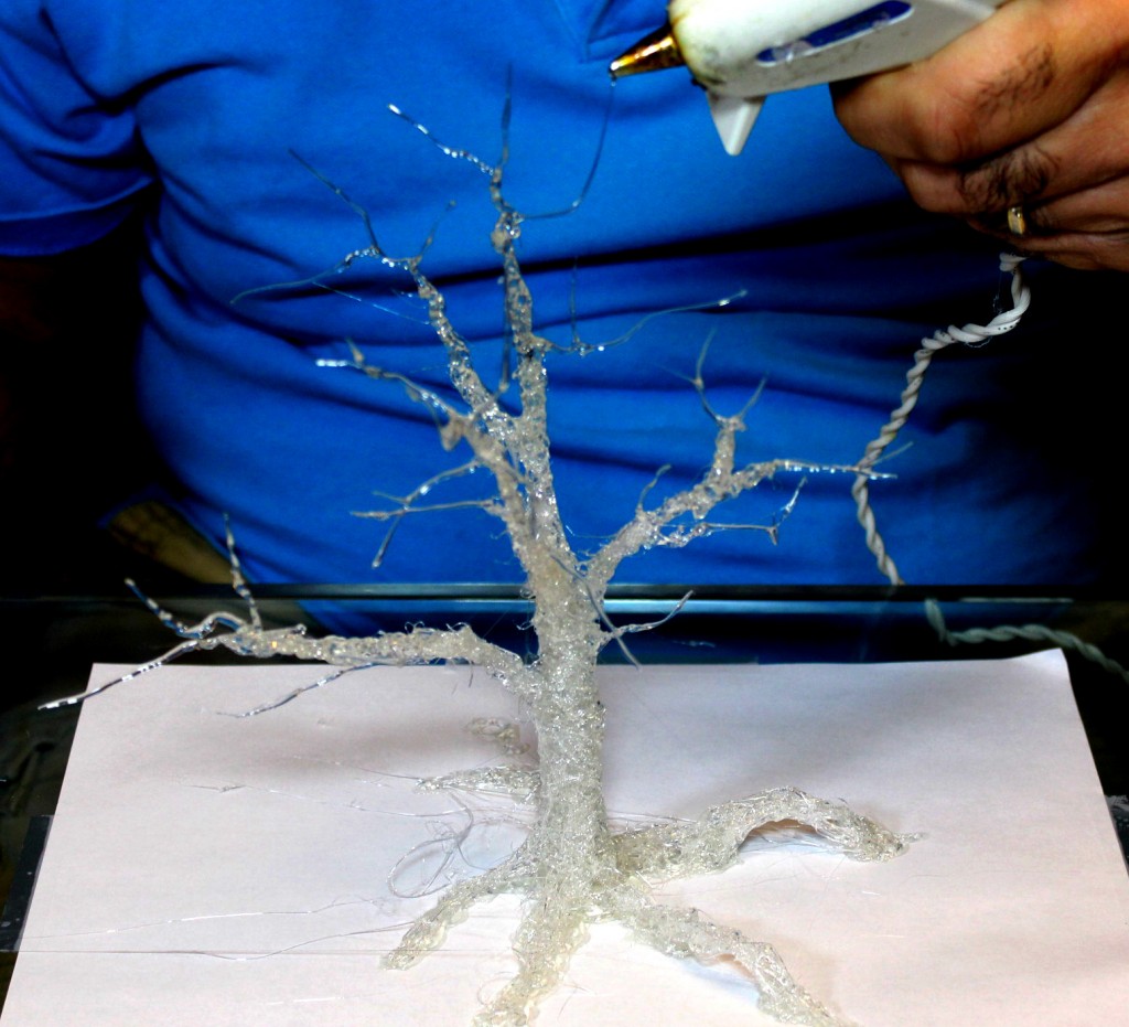 3D Printing Tree with Hot Glue